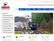 Tablet Screenshot of ggtronics.com